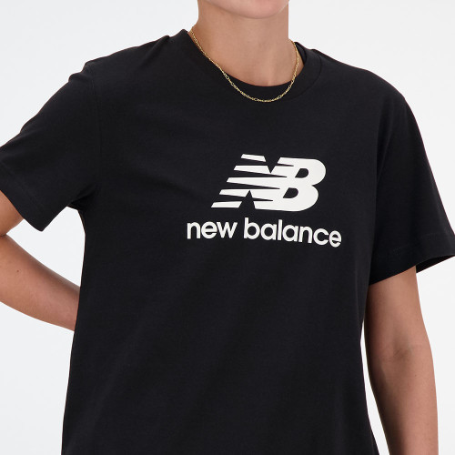 New Balance Γυναικεία κοντομάνικη μπλούζα Jersey Stacked Logo T-Shirt
